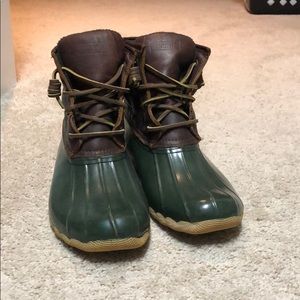 Sperry Duck Boots Size 9